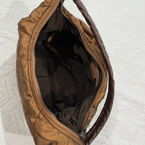 MZ Wallace Copper Quilted Women's Bag - Picture 5 of 7